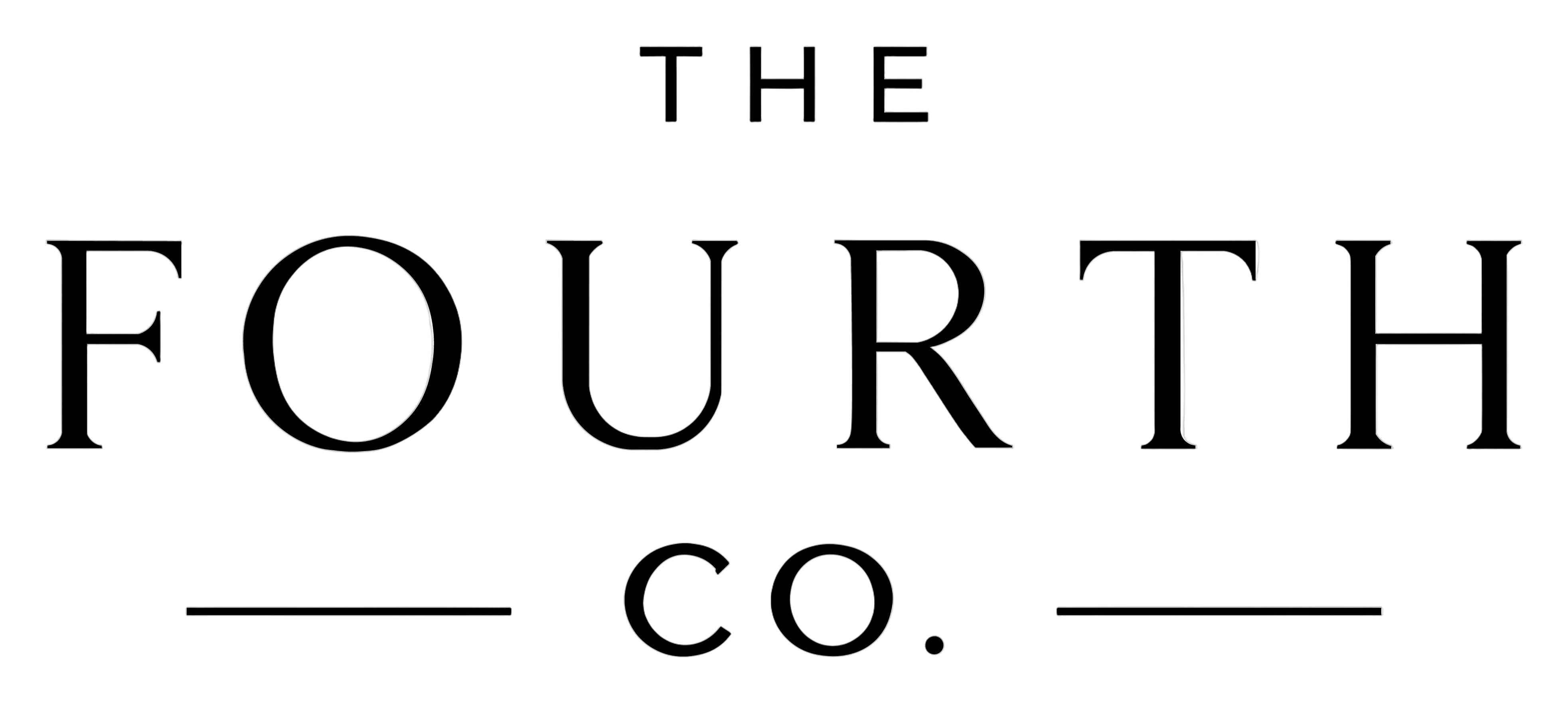 Logo of 'The Fourth Co.' with a clean and minimal design.